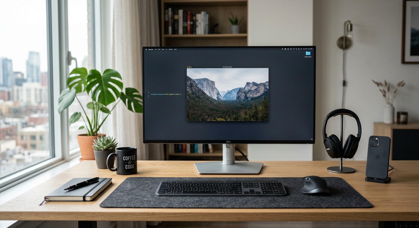 Home office setup