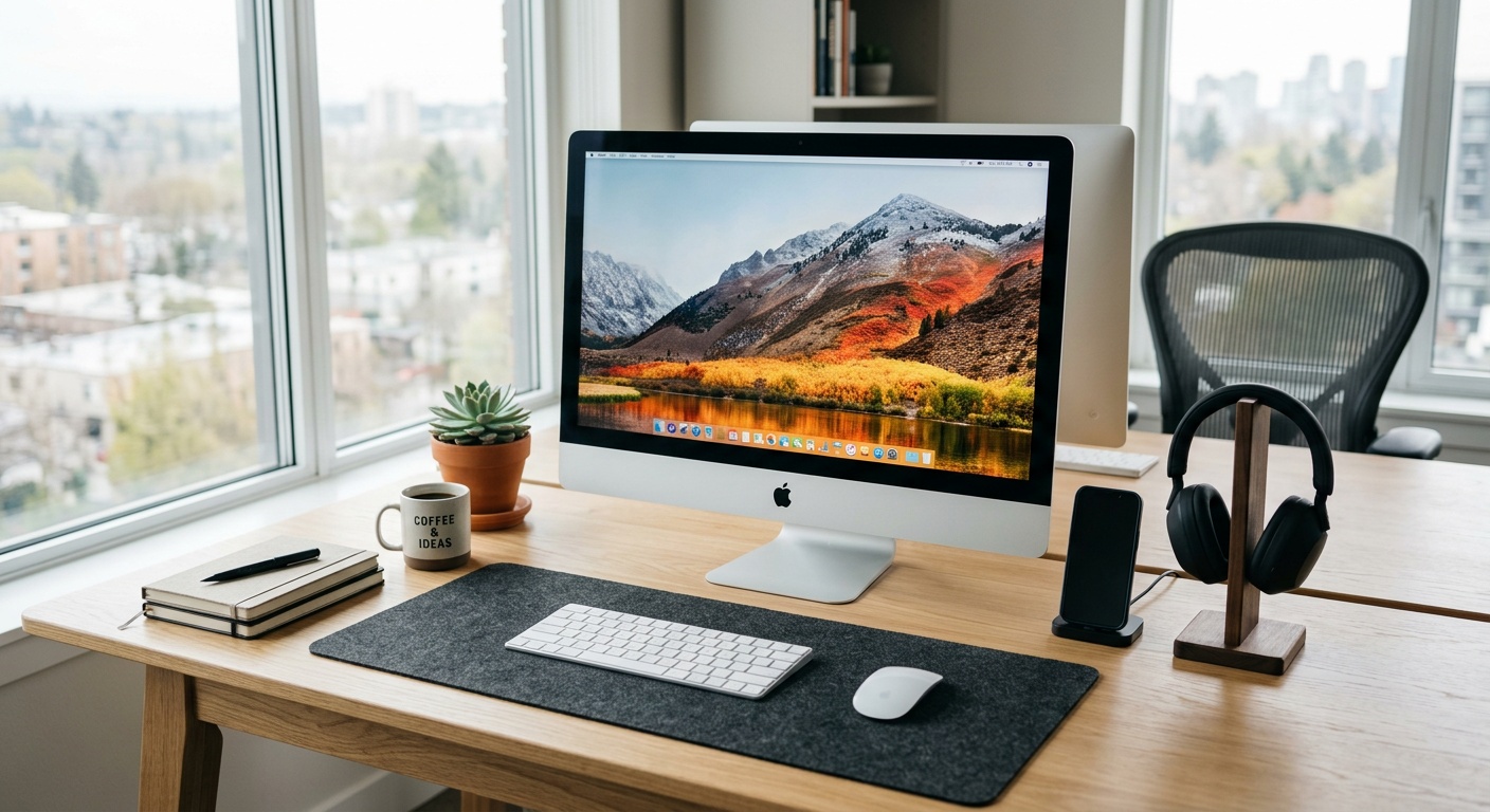 Home office setup